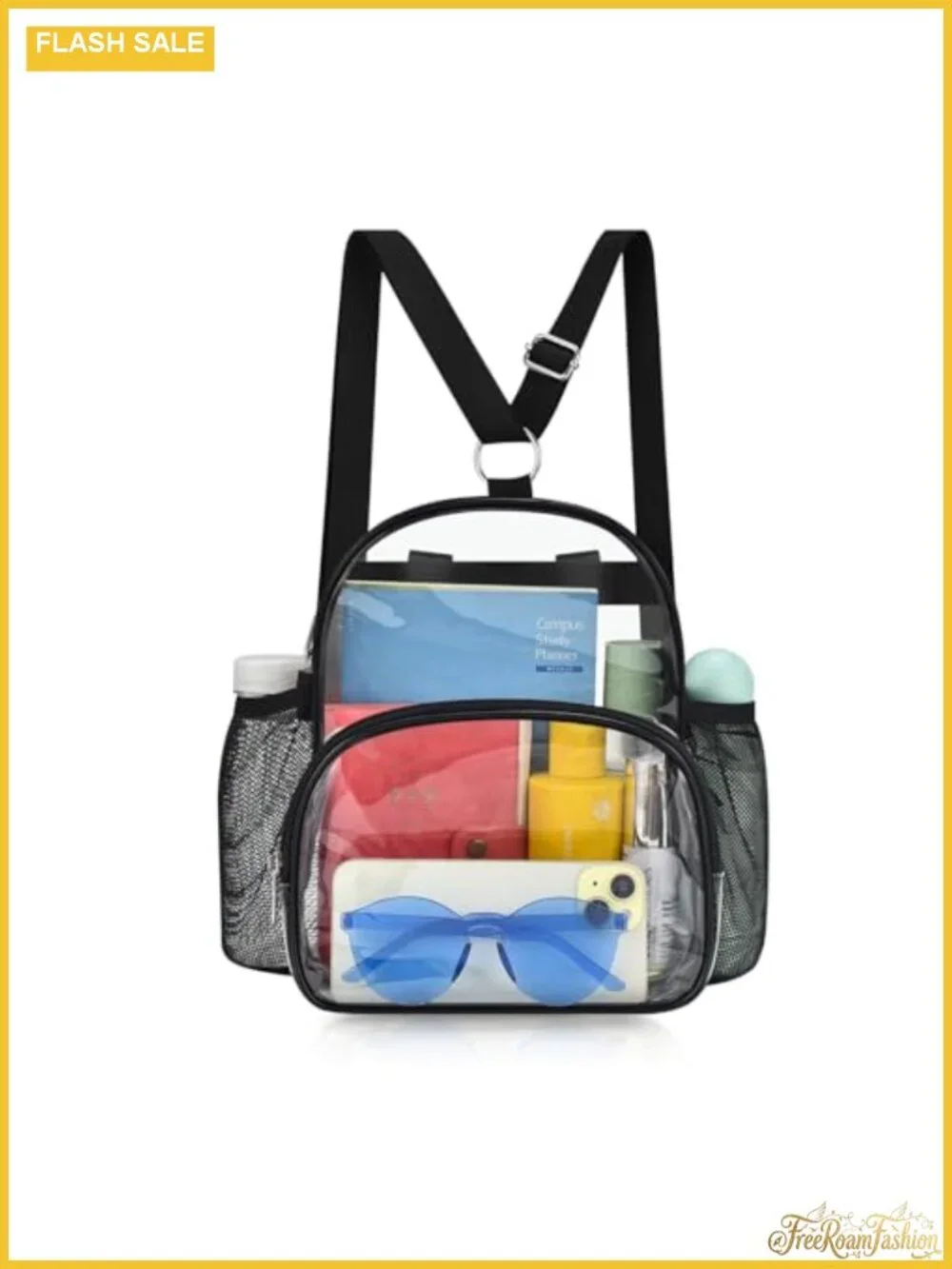 Women's Clear Backpack 2-in-1 Convertible Stadium Approved